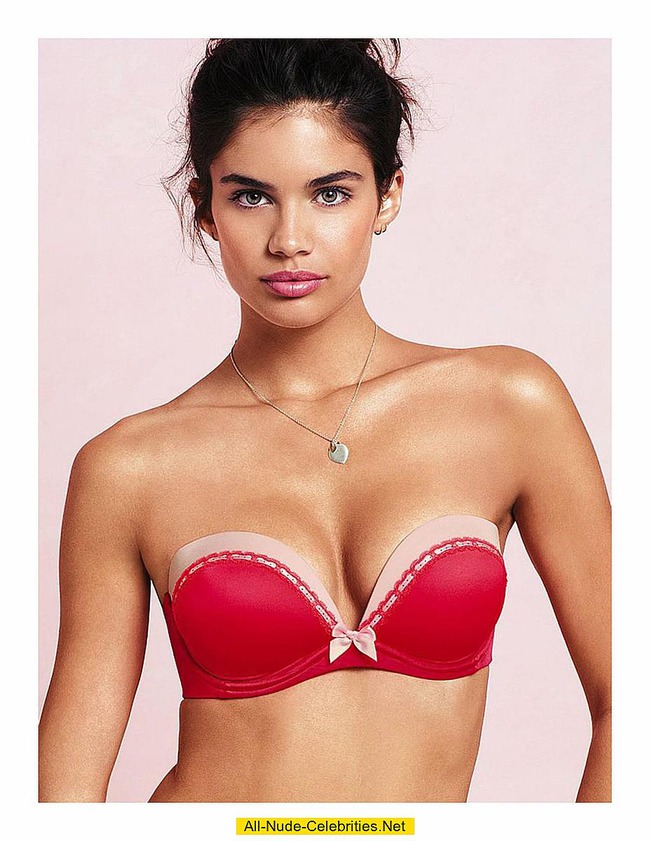 Sara Sampaio In Sexy Lingeries And Braless 11