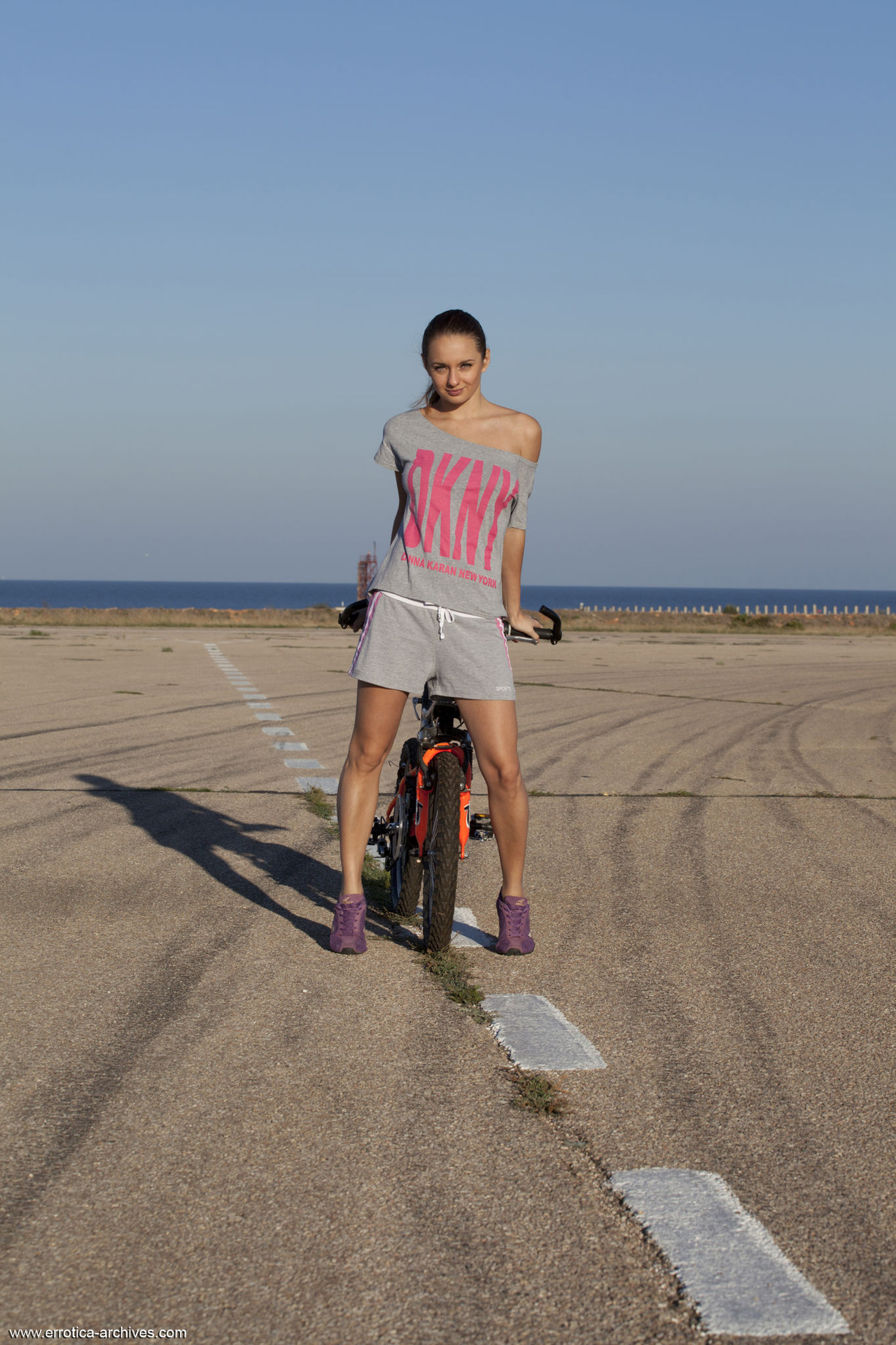 Mishel C On Bicycle 02