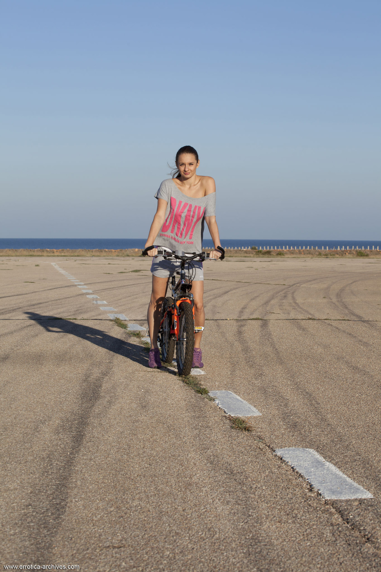 Mishel C On Bicycle 09