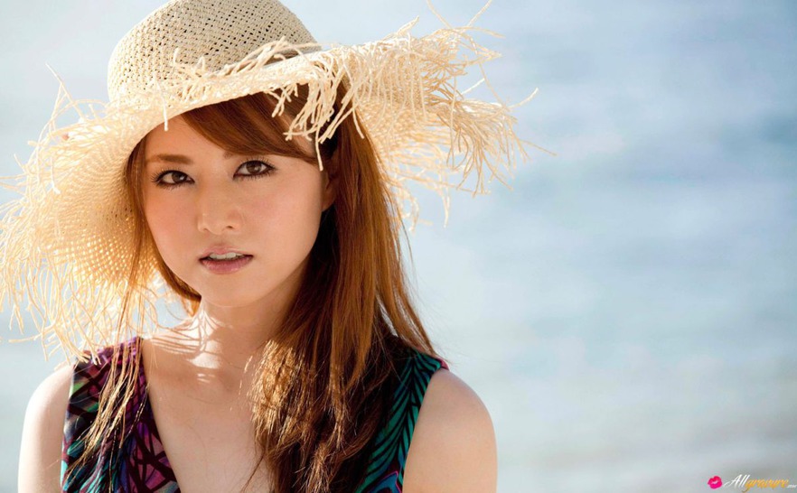 Akiho Yoshizawa On The Beach 10