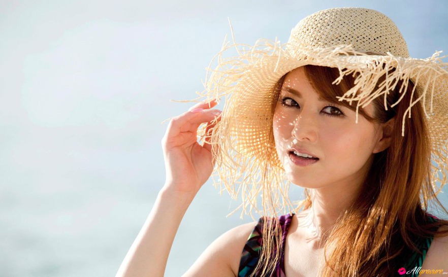 Akiho Yoshizawa On The Beach 11