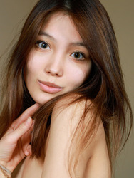 Russia's Asian Babe Anna Aki