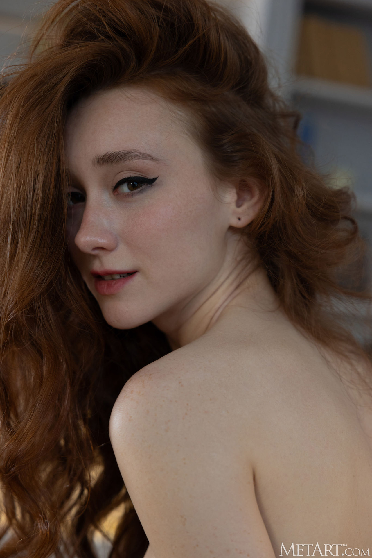 Exposing Her Perky Breasts 18