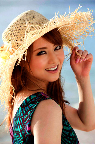 Akiho Yoshizawa On The Beach
